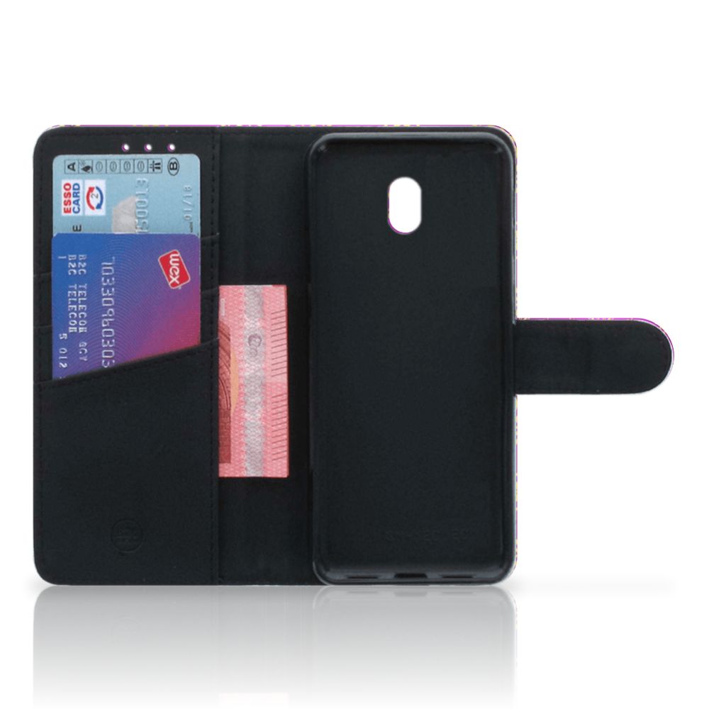 Wallet Case Xiaomi Redmi 8A Barok Roze
