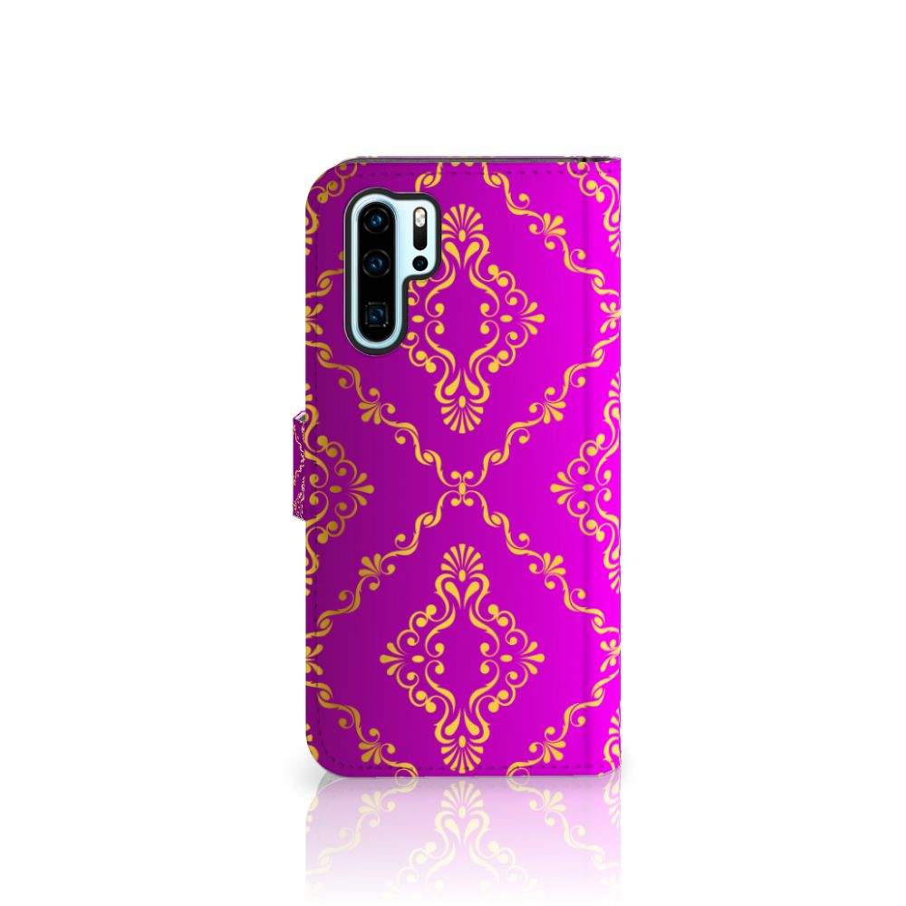 Wallet Case Huawei P30 Pro Barok Roze
