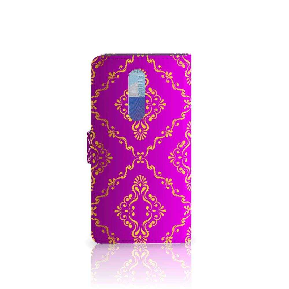 Wallet Case OnePlus 7 Pro Barok Roze