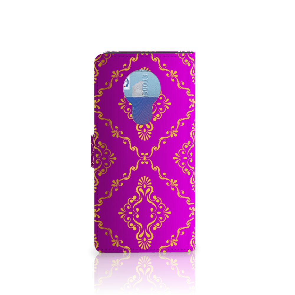 Wallet Case Nokia 5.3 Barok Roze
