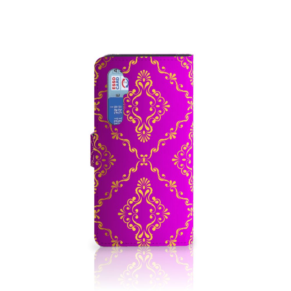 Wallet Case Xiaomi Mi Note 10 Lite Barok Roze