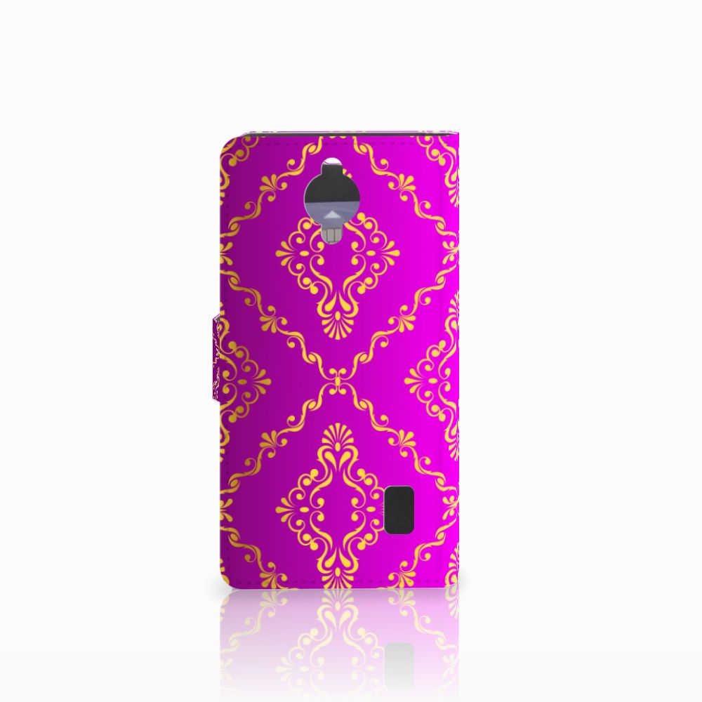 Wallet Case Huawei Y635 Barok Roze