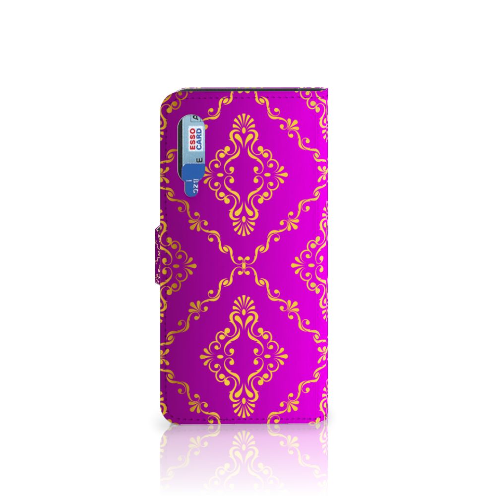 Wallet Case Xiaomi Mi 9 Barok Roze