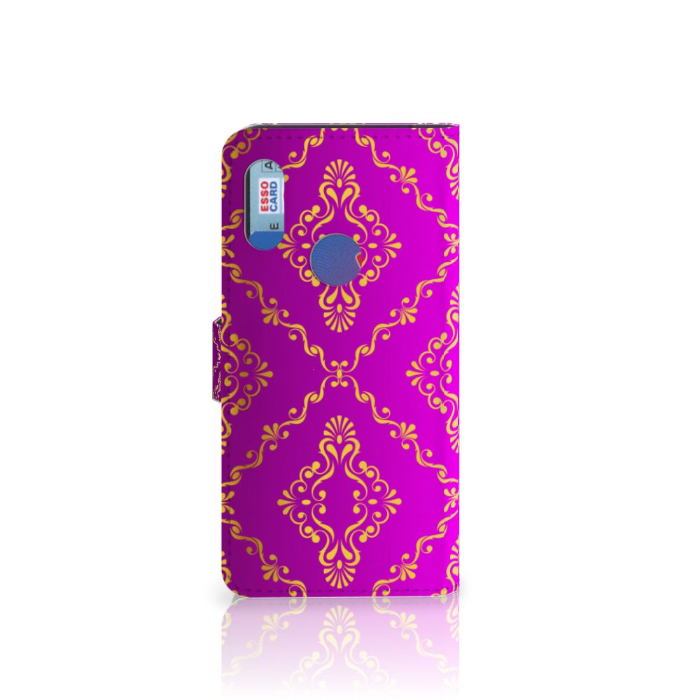 Wallet Case Xiaomi Redmi 7 Barok Roze