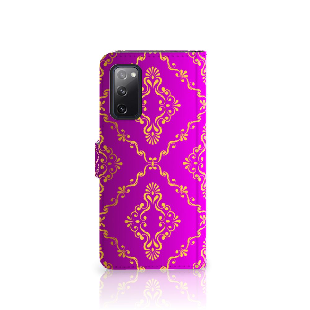 Wallet Case Samsung Galaxy S20 FE Barok Roze