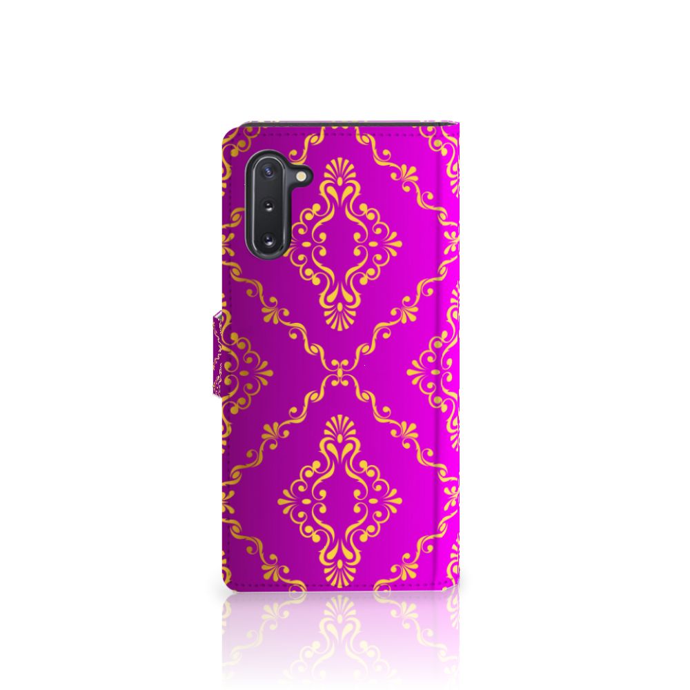 Wallet Case Samsung Galaxy Note 10 Barok Roze