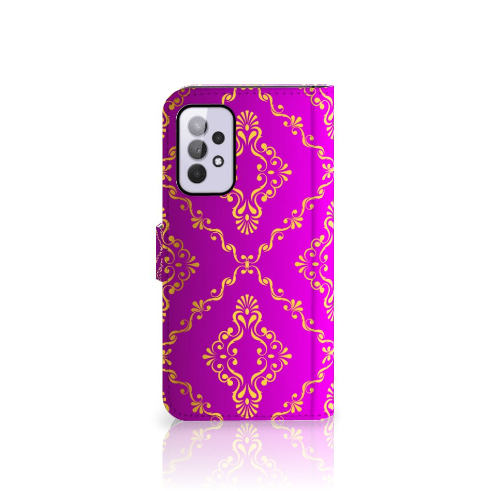 Wallet Case Samsung Galaxy A33 5G Barok Roze