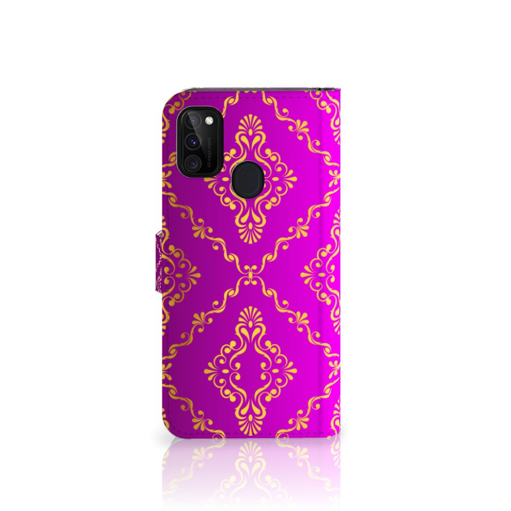 Wallet Case Samsung Galaxy M21 | M30s Barok Roze