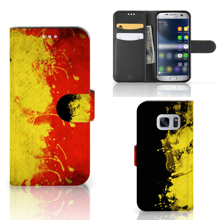 Samsung Galaxy S7 ontwerpen telefoonhoesje Belgische Vlag