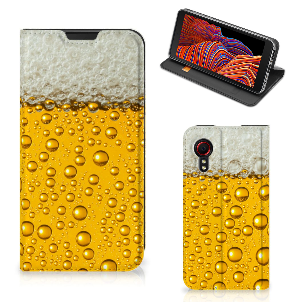 Samsung Galaxy Xcover 5 Flip Style Cover Bier