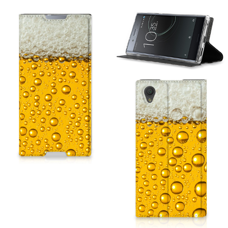 Sony Xperia L1 Flip Style Cover Bier