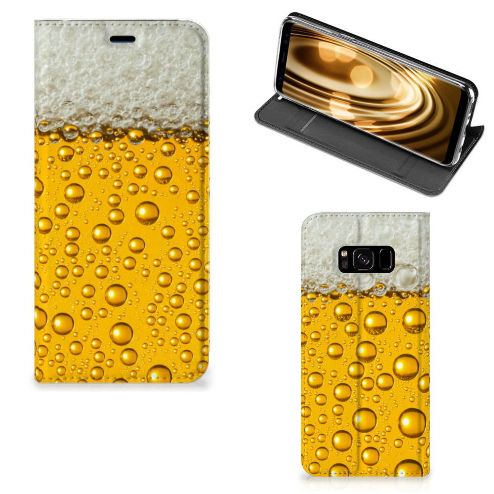 Samsung Galaxy S8 Flip Style Cover Bier