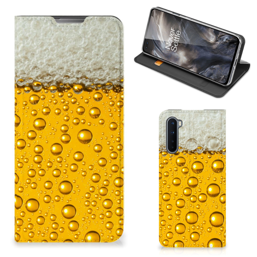 OnePlus Nord Flip Style Cover Bier