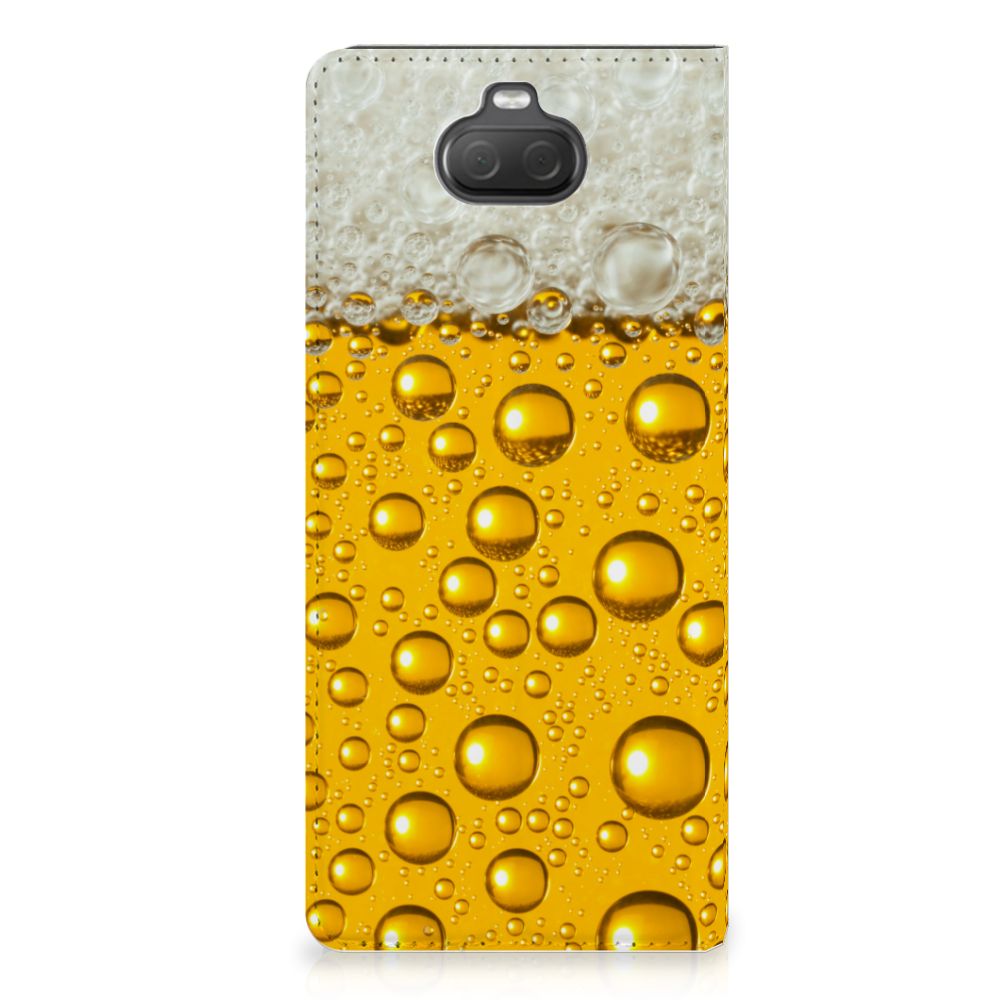 Sony Xperia 10 Flip Style Cover Bier
