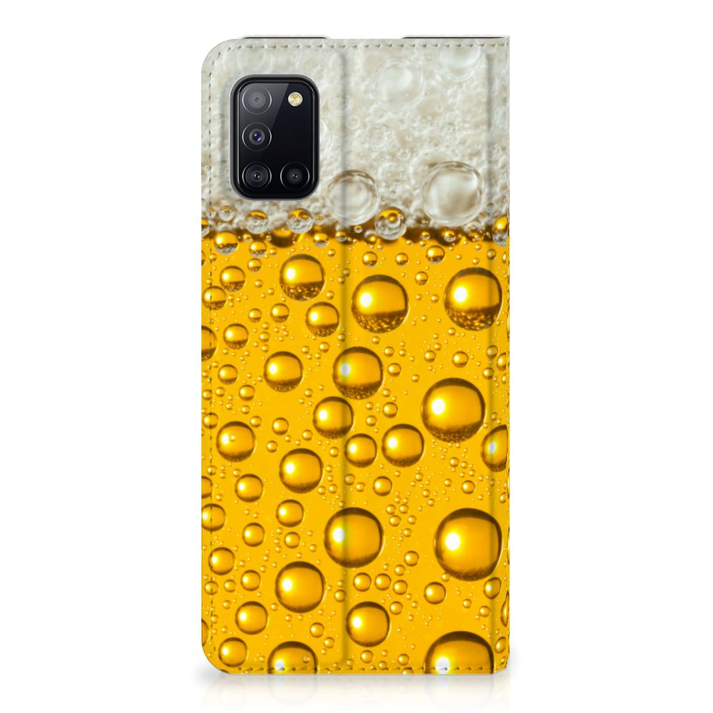 Samsung Galaxy A31 Flip Style Cover Bier
