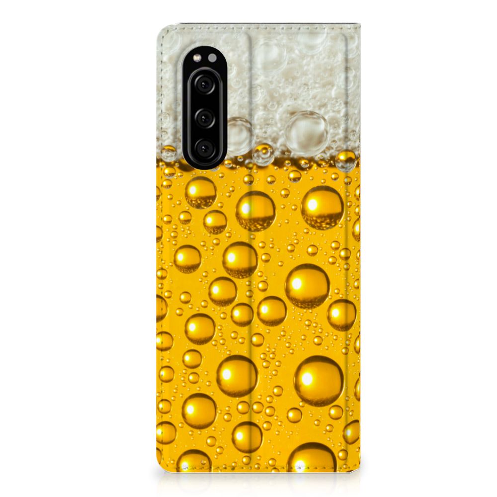Sony Xperia 5 Flip Style Cover Bier
