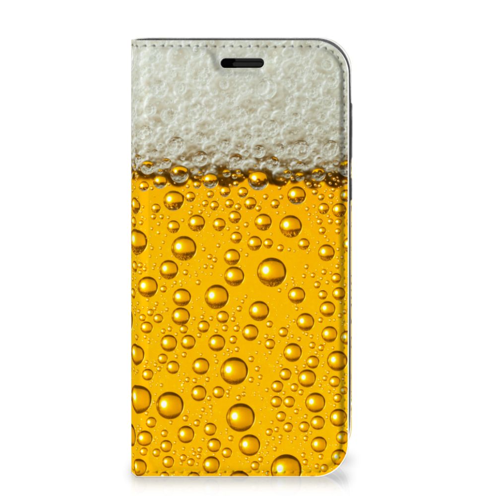 Motorola Moto G7 Play Flip Style Cover Bier