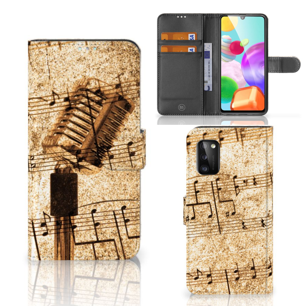 Samsung Galaxy A41 Telefoonhoesje met foto Bladmuziek