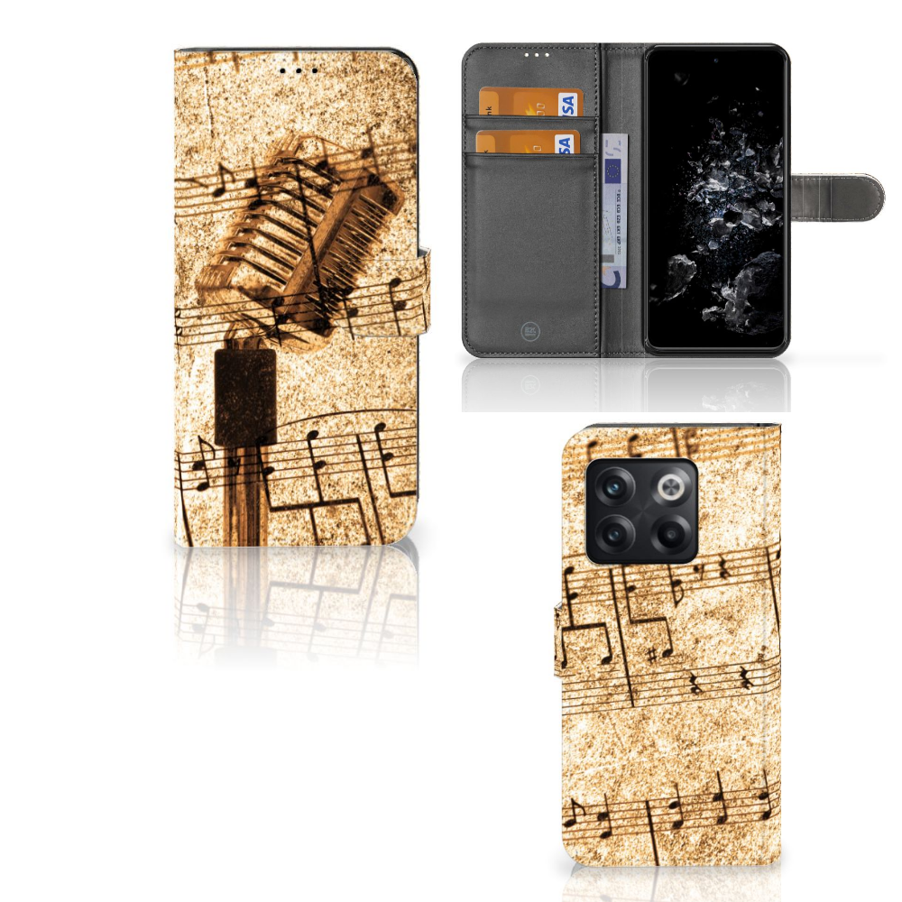 OnePlus 10T Telefoonhoesje met foto Bladmuziek