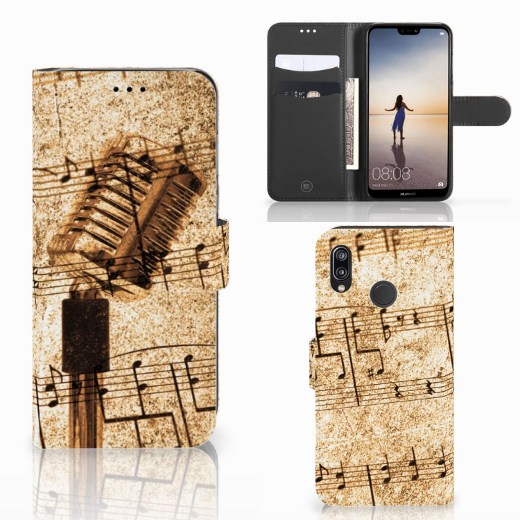 Huawei P20 Lite Telefoonhoesje met foto Bladmuziek