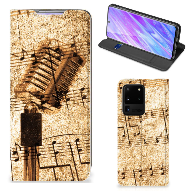 Samsung Galaxy S20 Ultra Stand Case Bladmuziek