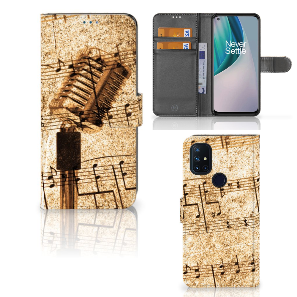 OnePlus Nord N10 Telefoonhoesje met foto Bladmuziek