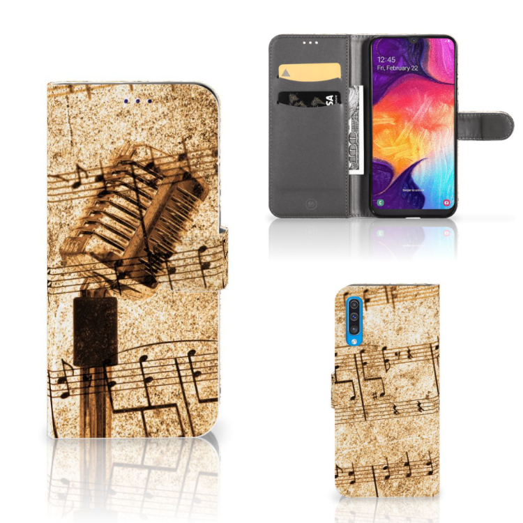 Samsung Galaxy A50 Telefoonhoesje met foto Bladmuziek