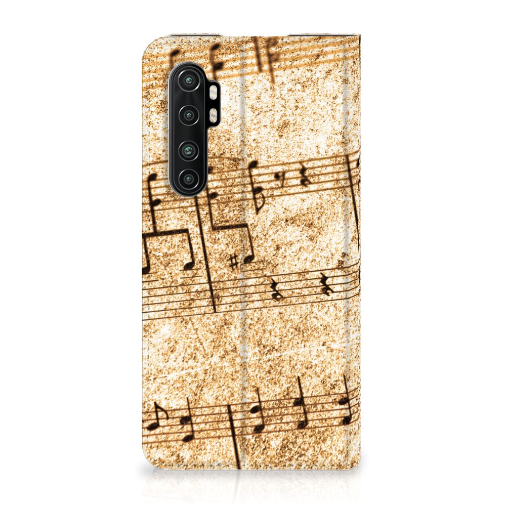 Xiaomi Mi Note 10 Lite Stand Case Bladmuziek