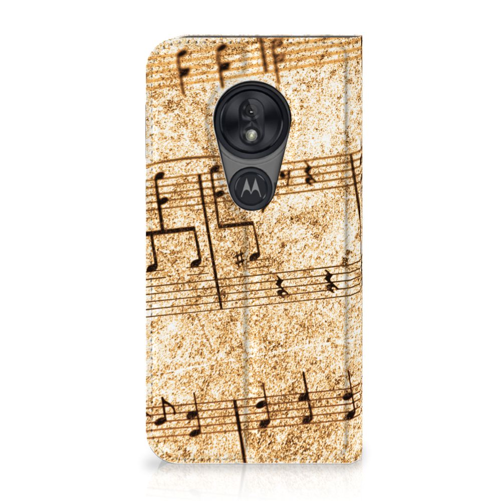 Motorola Moto G7 Play Stand Case Bladmuziek