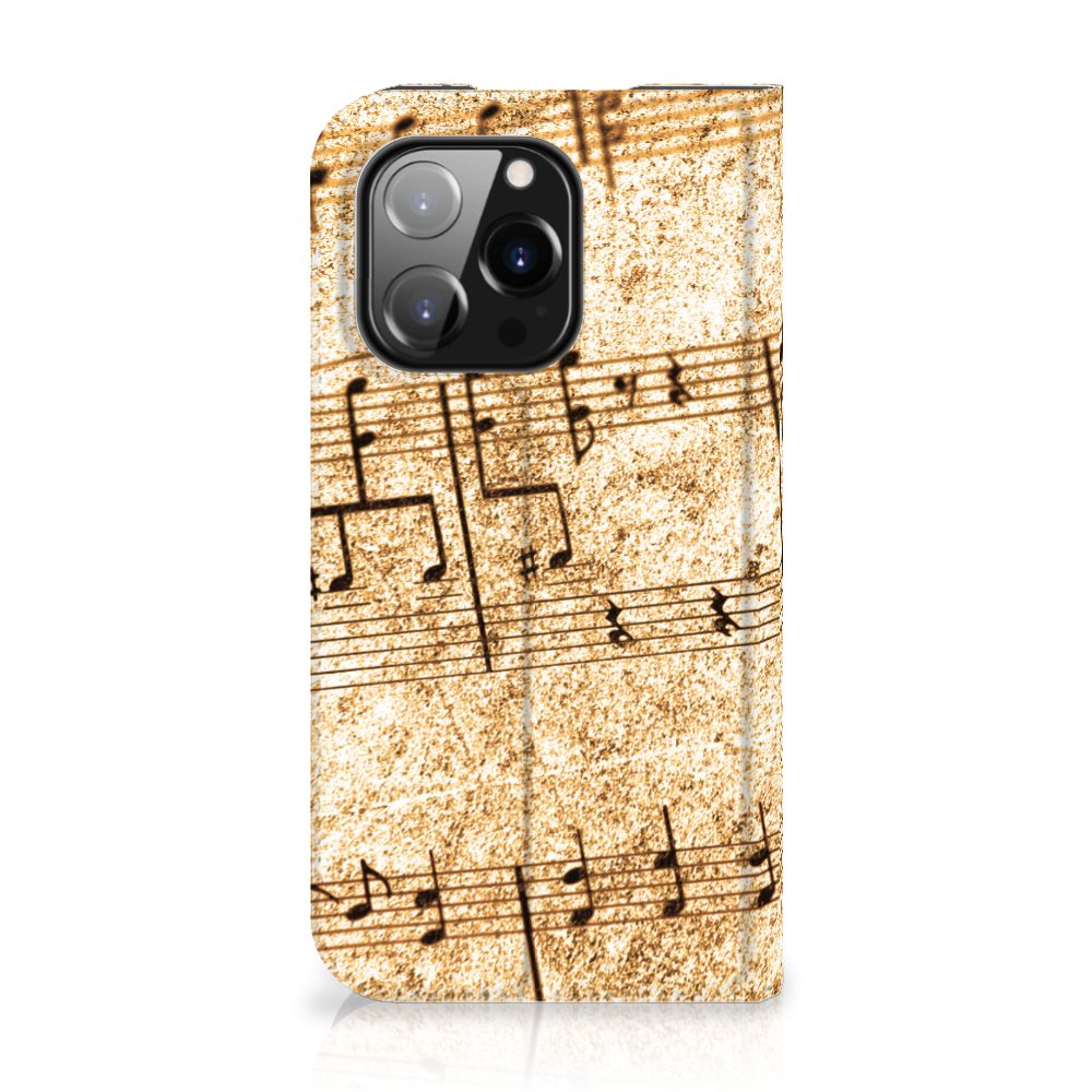 iPhone 14 Pro Stand Case Bladmuziek