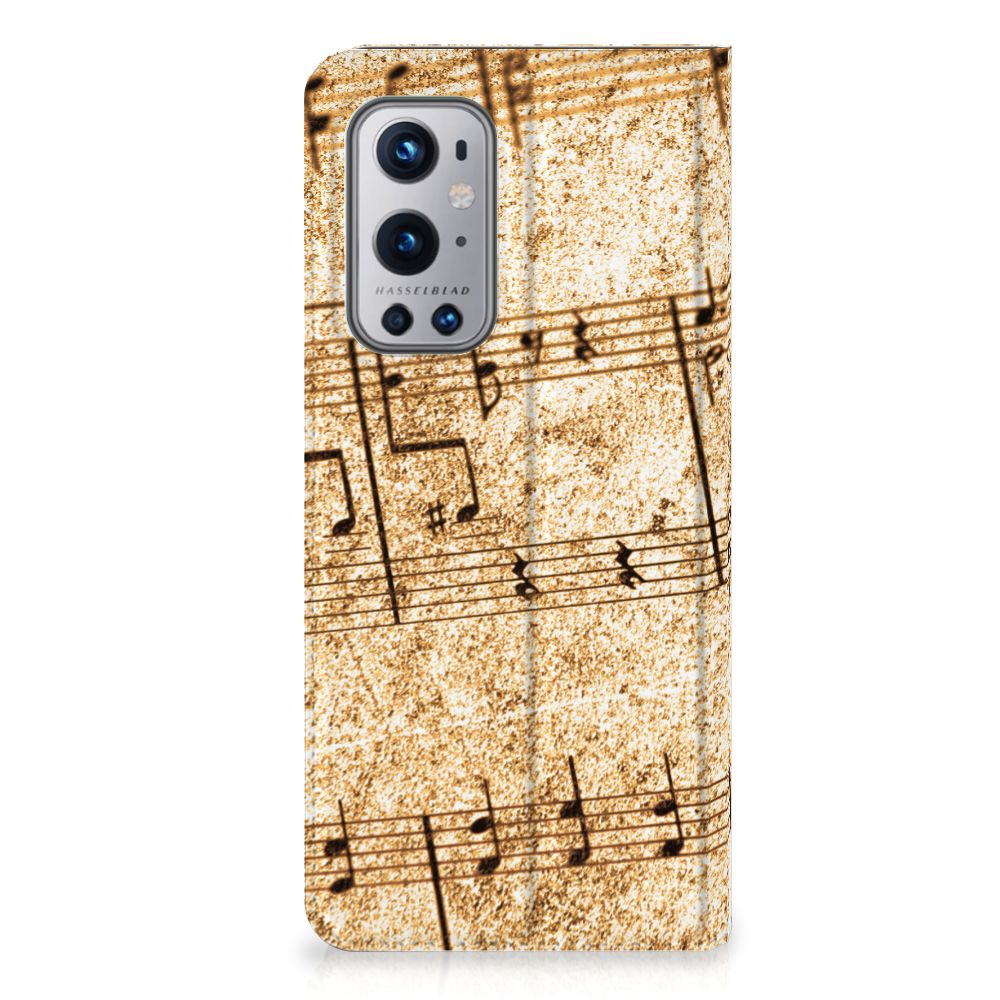 OnePlus 9 Pro Stand Case Bladmuziek