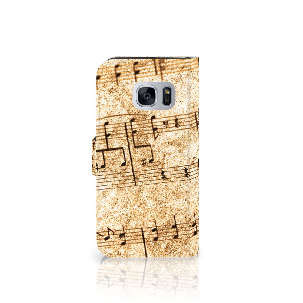 Samsung Galaxy S7 Telefoonhoesje met foto Bladmuziek