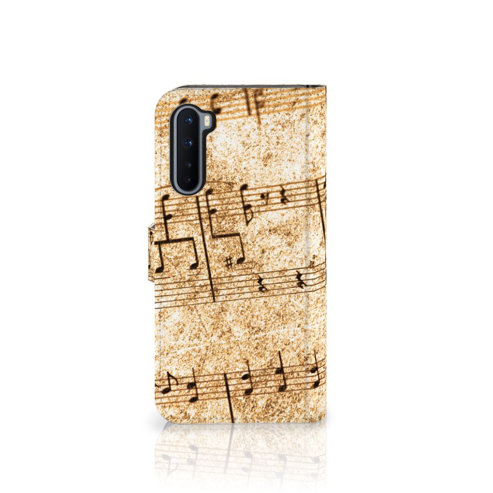 OnePlus Nord Telefoonhoesje met foto Bladmuziek