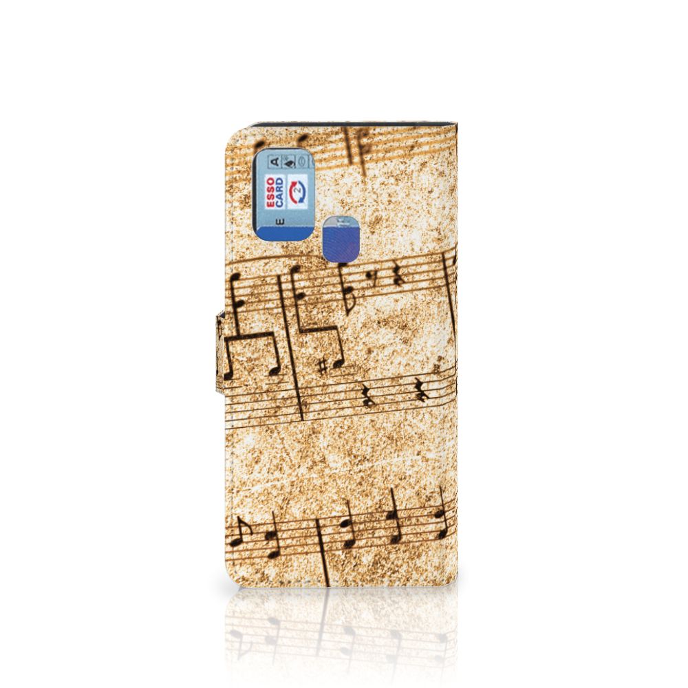 Samsung Galaxy M31 Telefoonhoesje met foto Bladmuziek