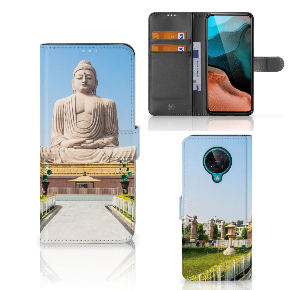 Xiaomi Poco F2 Pro Flip Cover Boeddha