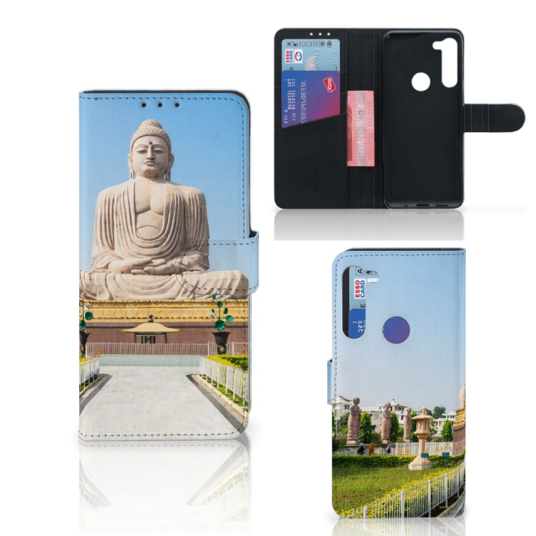 Motorola G8 Power Flip Cover Boeddha
