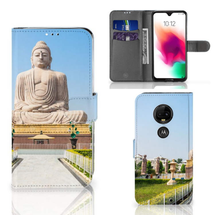 Motorola Moto G7 | G7 Plus Boekhoesje Design Boeddha