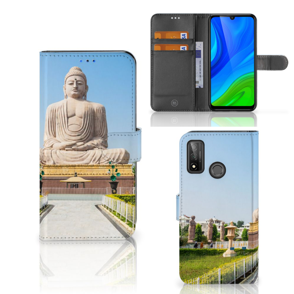 Huawei P Smart 2020 Flip Cover Boeddha
