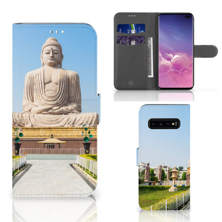 Samsung Galaxy S10 Plus Flip Cover Boeddha