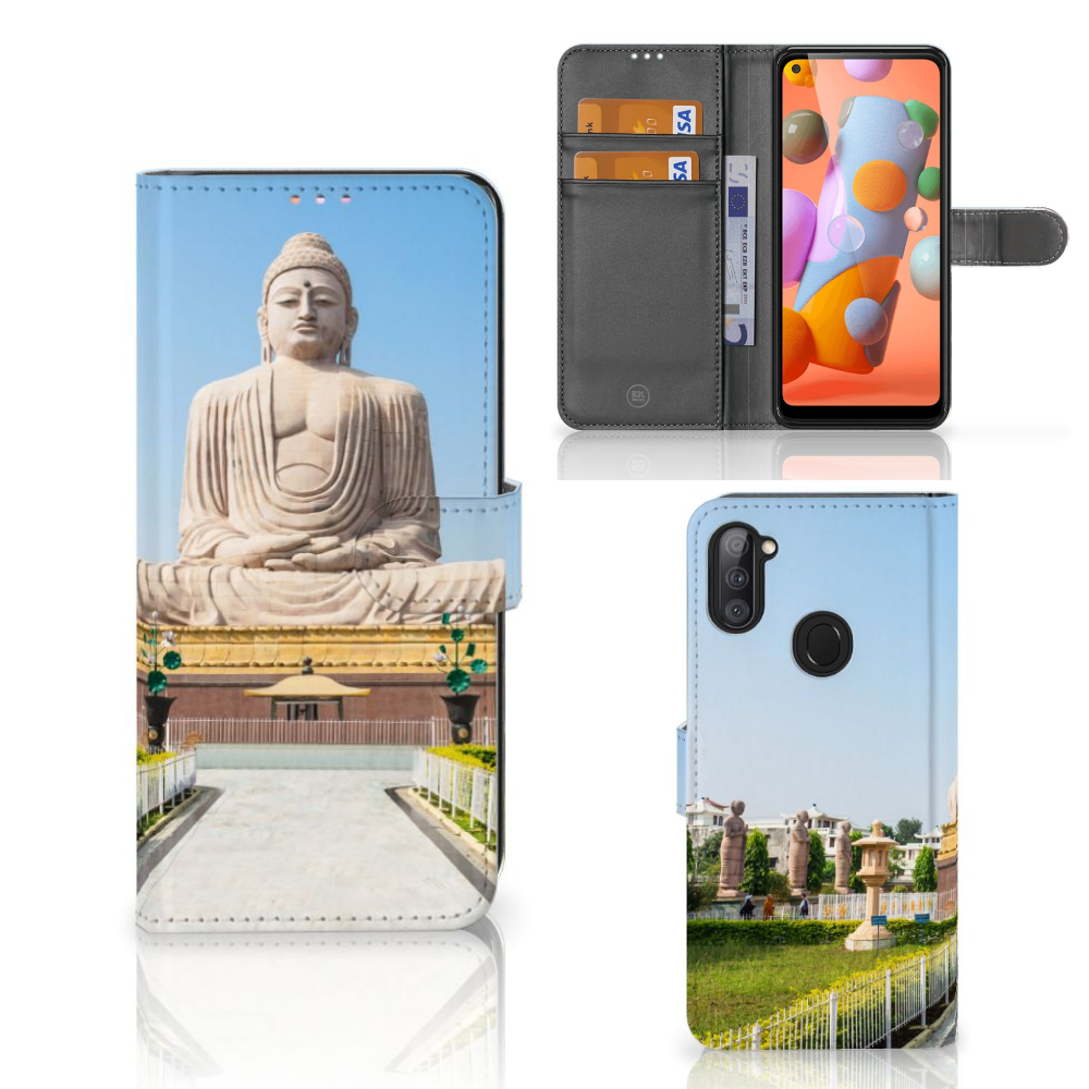 Samsung Galaxy M11 | A11 Flip Cover Boeddha