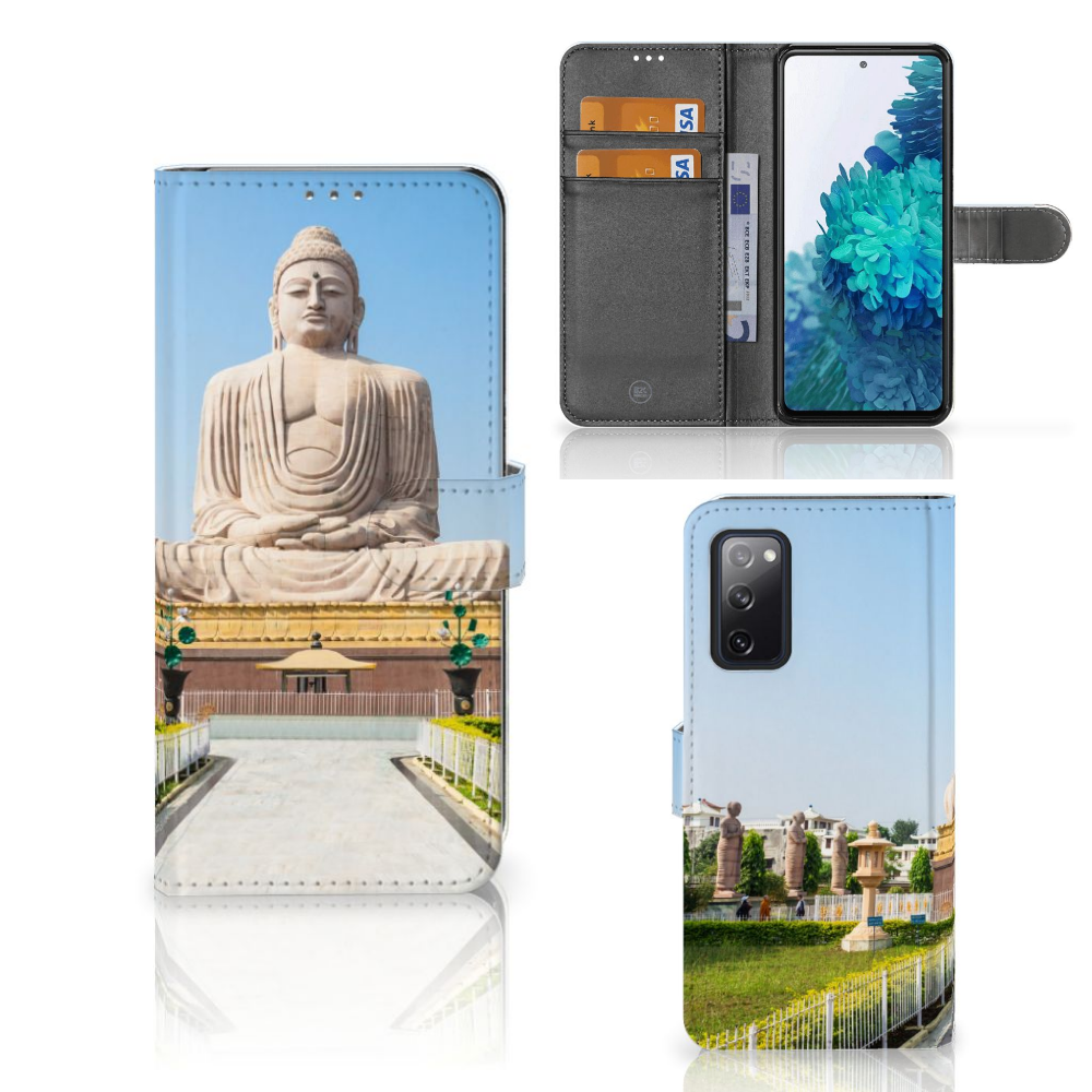 Samsung Galaxy S20 FE Flip Cover Boeddha