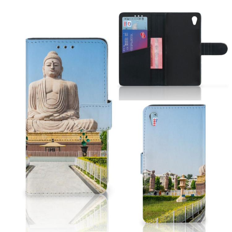 Sony Xperia Z3 Flip Cover Boeddha