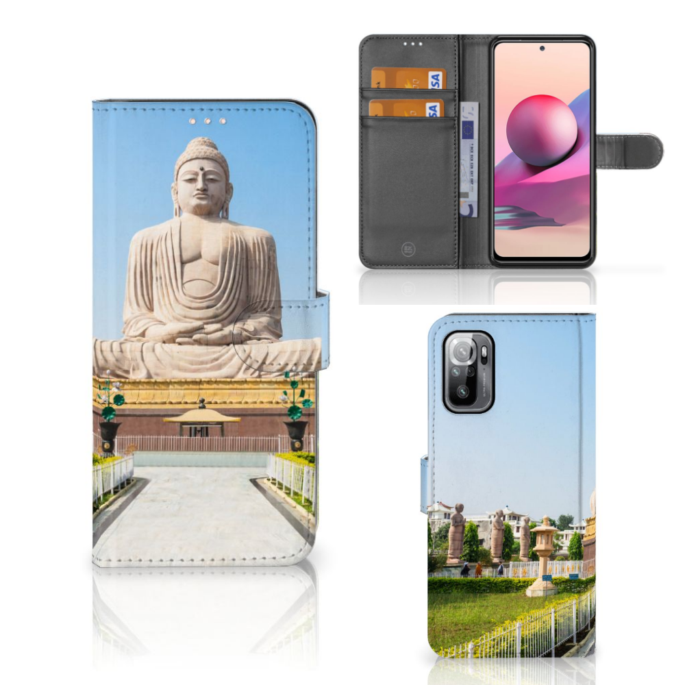 Xiaomi Redmi Note 10/10T 5G | Poco M3 Pro Flip Cover Boeddha