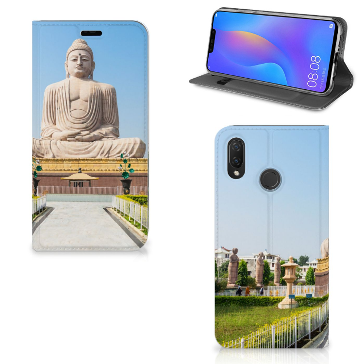 Huawei P Smart Plus Book Cover Boeddha
