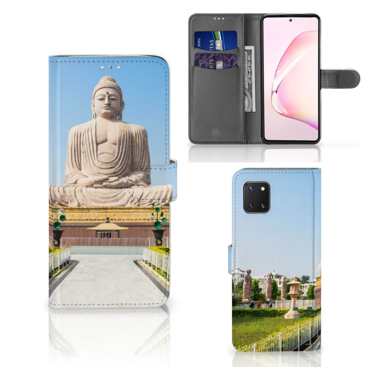 Samsung Note 10 Lite Flip Cover Boeddha