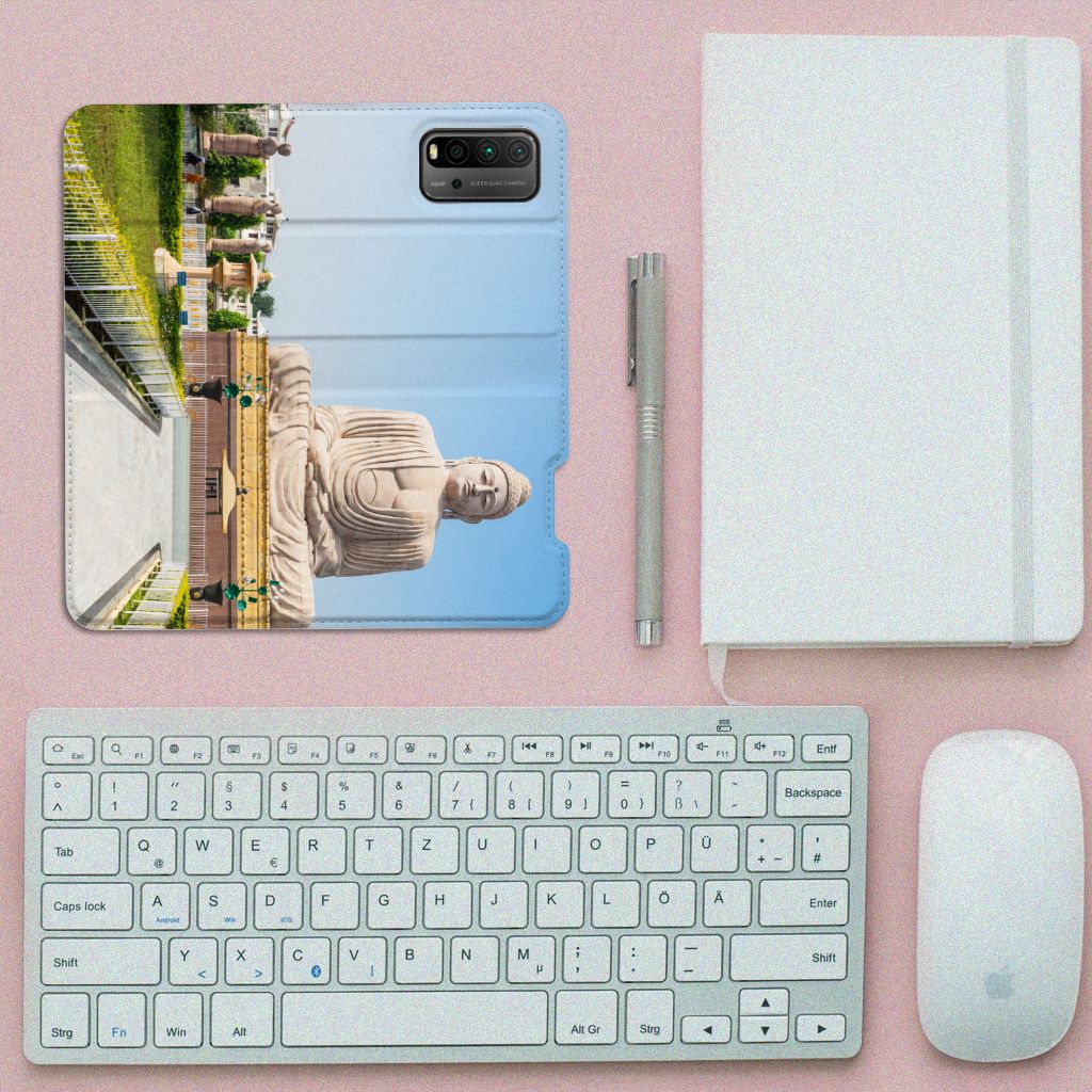 Xiaomi Poco M3 | Redmi 9T Book Cover Boeddha