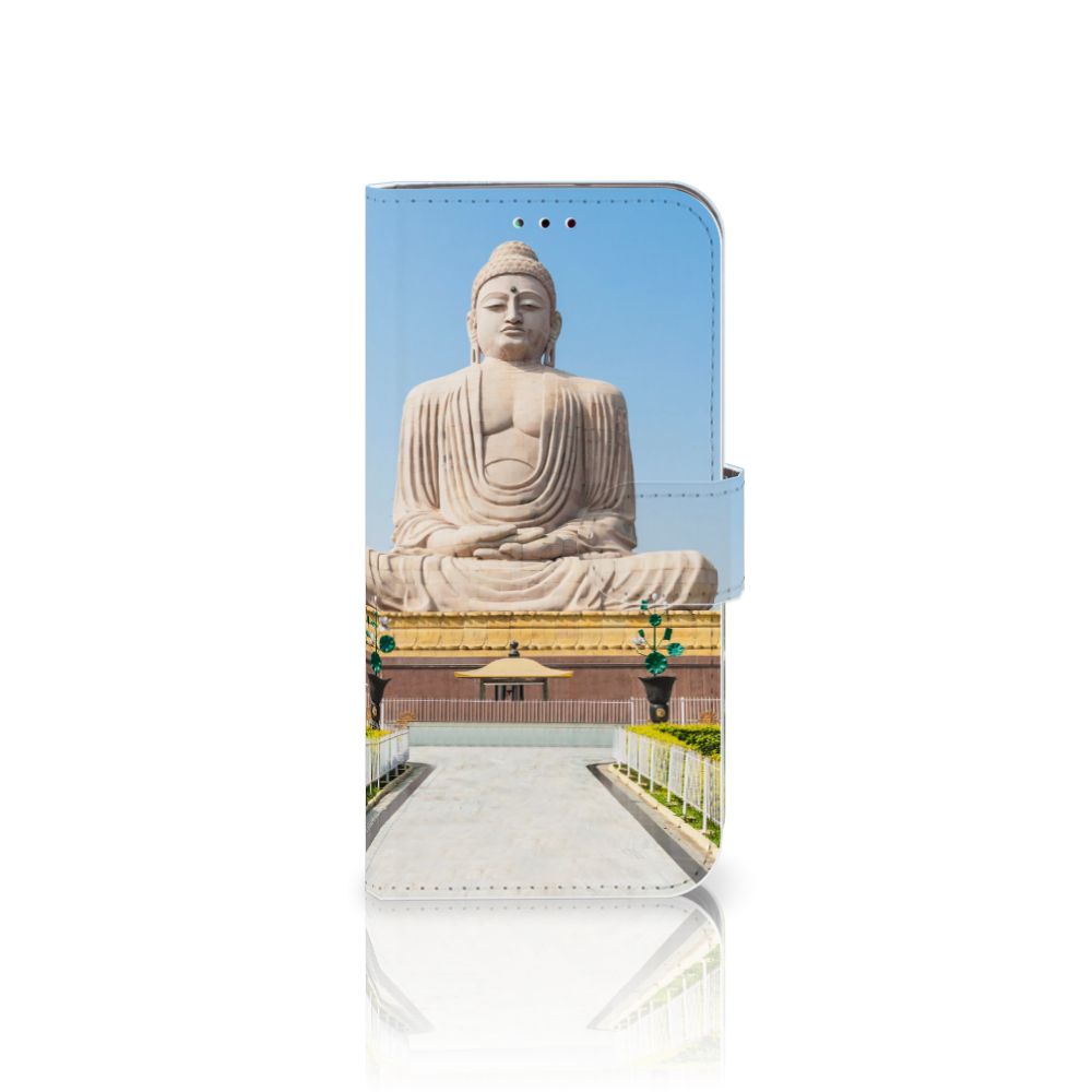 Samsung Galaxy A40 Flip Cover Boeddha