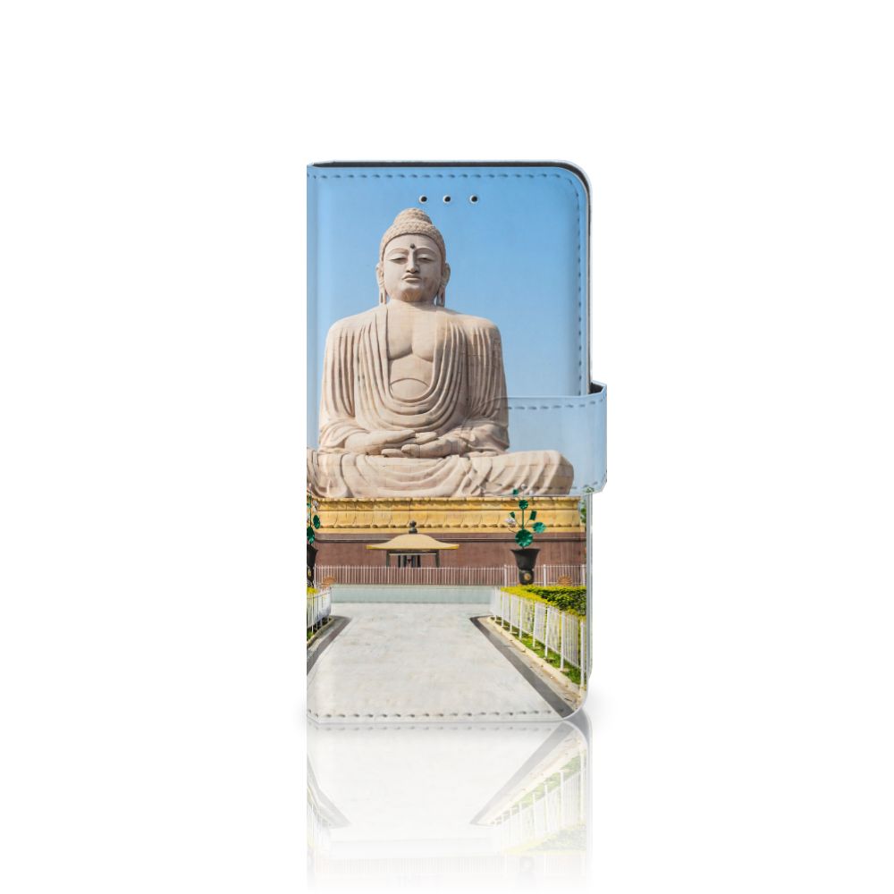 Huawei P20 Flip Cover Boeddha