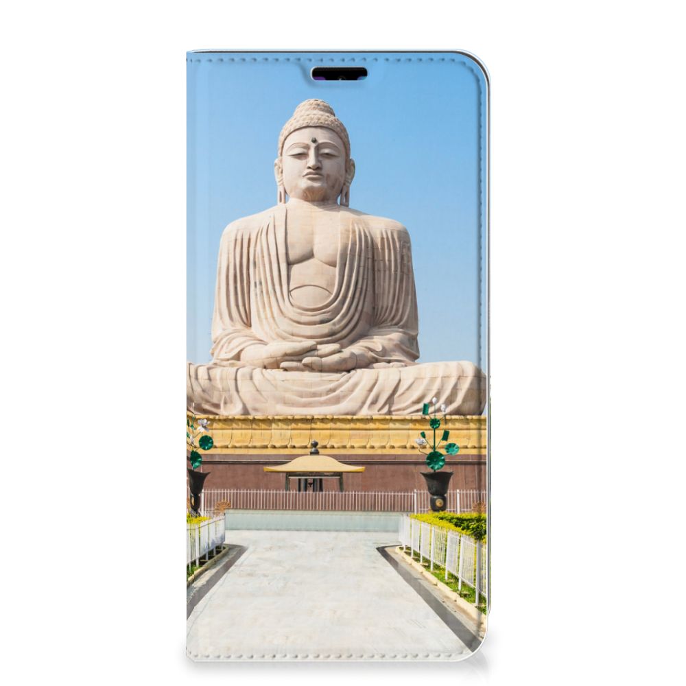 Huawei Y7 hoesje Y7 Pro (2019) Book Cover Boeddha