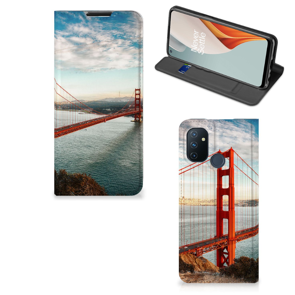 OnePlus Nord N100 Book Cover Golden Gate Bridge